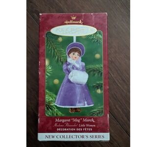 Hallmark Keepsake Madame Alexander Little Women Meg March Ornament 1st in Series
